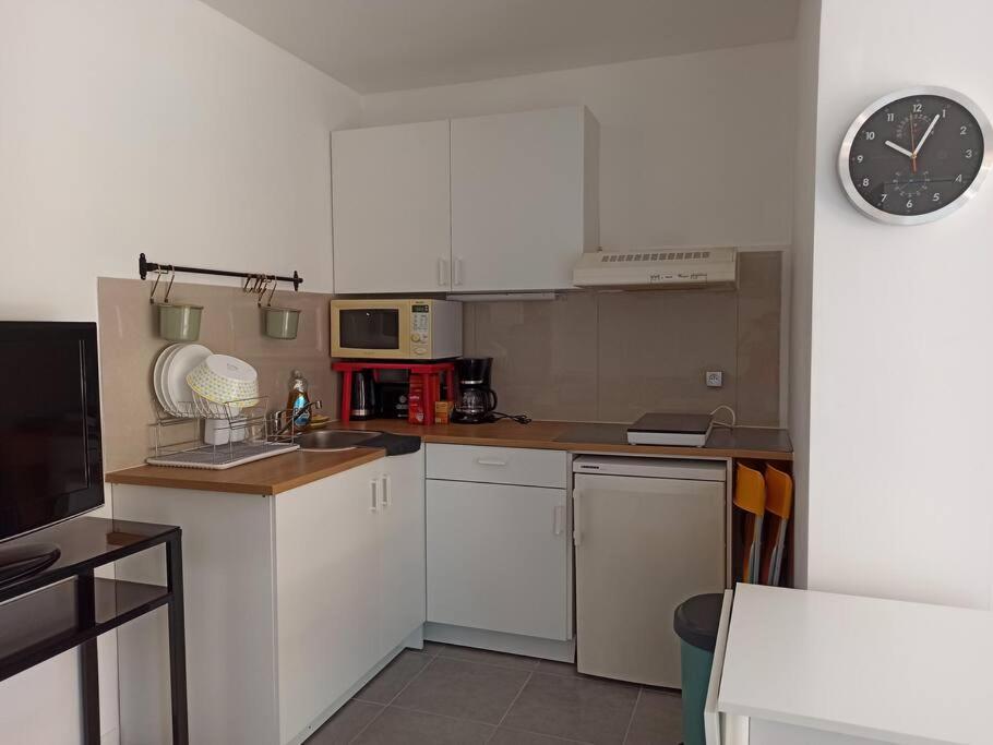 Studio 4 Pers, Terrasse, Climatisation, Parking Inclus カンヌ エクステリア 写真